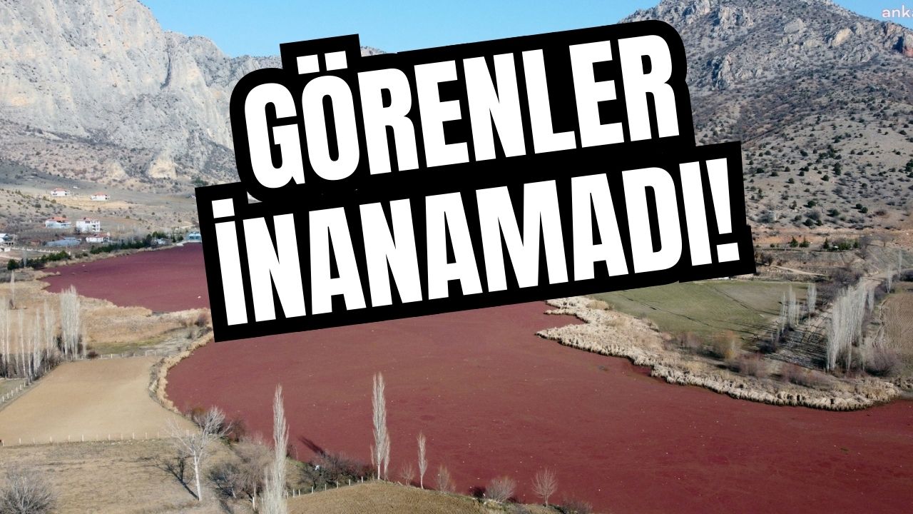 Irmak kıpkırmızı akıyor! Yozgat ve Tokat’ta büyük tepki