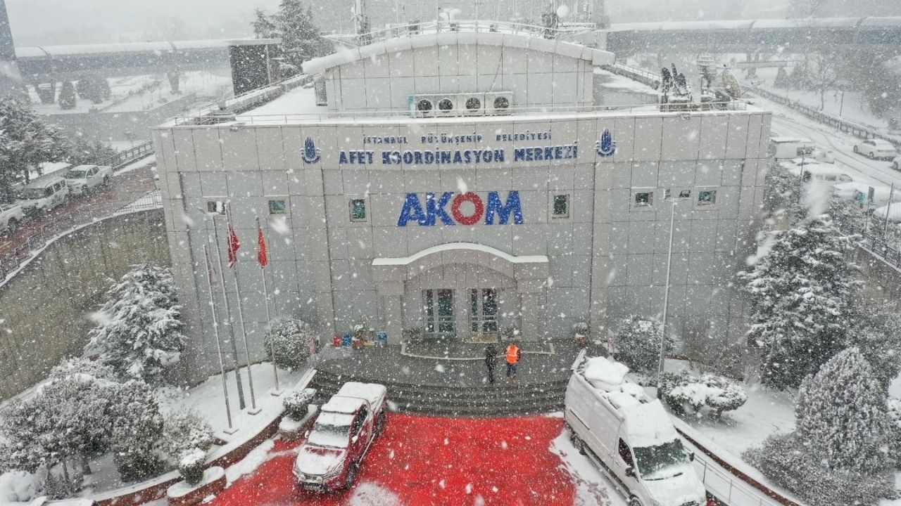 İstanbul'da Kar Için Saat Verildi! 48 Saate Dikkat! (1)