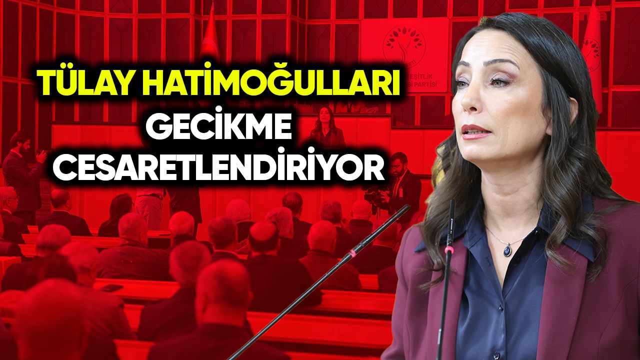 Tülay Hatimoğulları: Gecikme cesaretlendiriyor