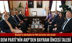 DEM Parti’nin AKP’den bayram öncesi talebi