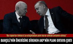 Bahçeli'nin önerisine direnen AKP'nin planı ortaya çıktı