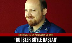 Bilal Erdoğan'a iki kez Fenerbahçe soruldu: Bu işler böyle başlar