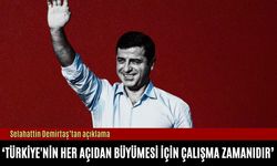 Demirtaş: Türkiye'nin her açıdan büyümesi için çalışma zamanıdır