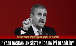 Destici erken seçim uyarısı yaptı: Tarih verdi