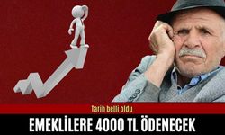 Emeklilere 4.000 TL verilecek tarihleri belli oldu
