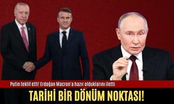Putin teklif etti! Erdoğan hazır olduklarını Macron'a iletti
