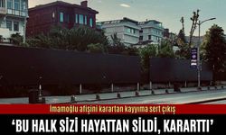 İmamoğlu afişini karartan kayyıma sert çıkış