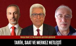 Konya'daki 5,2 lik deprem gerilimi gösterdi: Tarih, saat ve merkez netleşti