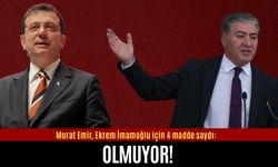 Murat Emir İmamoğlu için 4 madde saydı: Olmuyor