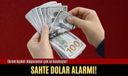 'Sahte dolar' alarmı! Ekrem Açıkel: Kalpazanlar çok iyi basmışlar!