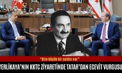 Yerlikaya’nın KKTC ziyaretinde Tatar’dan Ecevit vurgusu