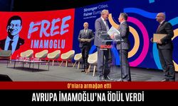 Avrupa Ekrem İmamoğlu’na ödül verdi