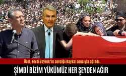 Özgür Özel, Ferdi Zeyrek’in sevdiği Deniz Baykal anısıyla ağladı