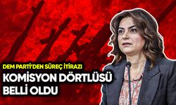 DEM Parti komisyon dörtlüsünü açıkladı