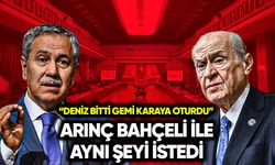 Arınç Bahçeli ile aynı şeyi istedi