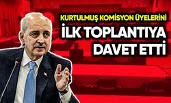 Numan Kurtulmuş komisyon üyelerini ilk toplantıya davet etti