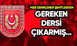 MSB metan gazı şehitlerinden ders çıkarmış