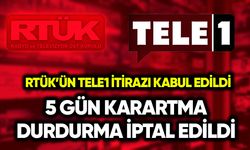 RTÜK’ün TELE1 itirazı kabul edildi: 5 gün karartma