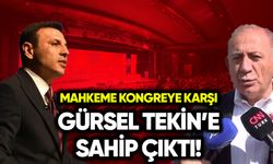 Mahkeme kongreye karşı Tekin’e sahip çıktı!