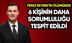 Ferdi Zeyrek'in ölümünde 6 kişinin daha sorumluluğu tespit edildi