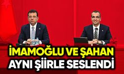 Ekrem İmamoğlu ve Resul Emrah Şahan aynı şiirle seslendi