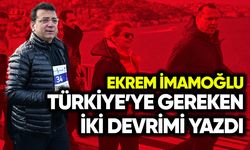 İmamoğlu Türkiye’nin ihtiyacı olan iki devrimi yazdı