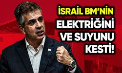 İsrail, BM’nin elektriğini ve suyunu kesti