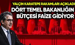 Yalçın Karatepe rakamları açıkladı: 4 temel bakanlığın bütçesi faize gidiyor