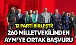 12 parti birleşti! 260 milletvekilinden AYM’ye ortak başvuru