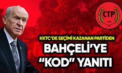 KKTC’de seçimi kazanan partiden Bahçeli’ye "kod" yanıtı