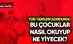 TÜİK verileri sordurdu: Bu çocuklar nasıl okuyup ne yiyecek?
