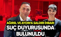 Murat Ağırel ve Şule Aydın’a saldırı ihbarına suç duyurusu