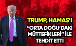 Trump Hamas’ı “Orta Doğu’daki müttefikleriyle” tehdit etti