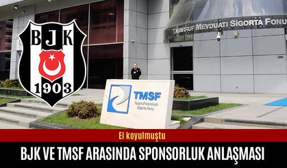 TMSF ve Beşiktaş arasında sponsorluk anlaşması