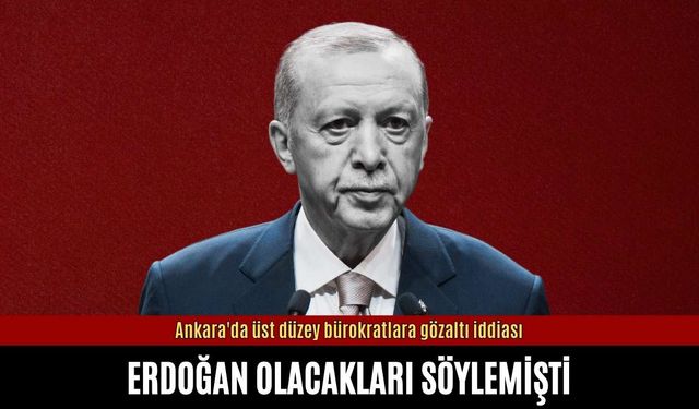 Ankara'da üst düzey bürokratlara gözaltı iddiası... Süleymancılara operasyon