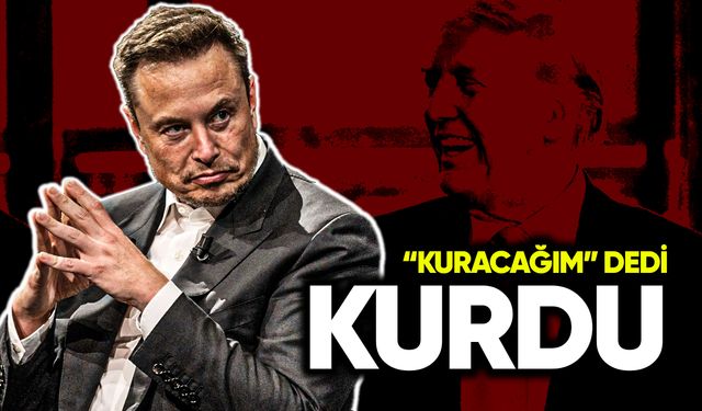 Elon Musk, 'Kuracağım' dedi, kurdu!