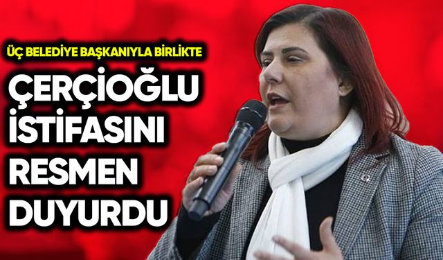 Özlem Çerçioğlu istifasını duyurdu