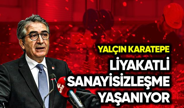 Yalçın Karatepe: Liyaketli sanayisizleşme yaşanıyor