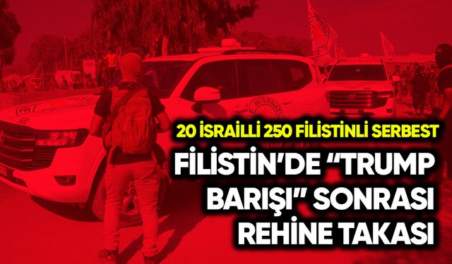 Filistin'de "Trump barışı" sonrası rehine takası