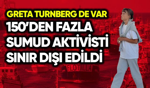150’den fazla Sumud aktivisti sınır dışı edildi