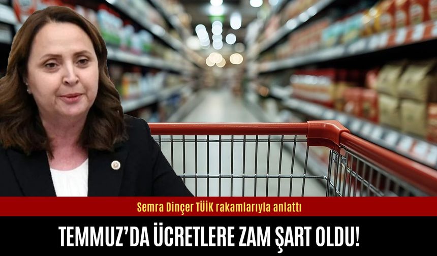 Semra Dinçer ücretlerin artması gerektiğini TÜİK verileriyle anlattı