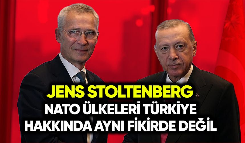 Stoltenberg: NATO ülkeleri Türkiye hakkında aynı fikirde değil